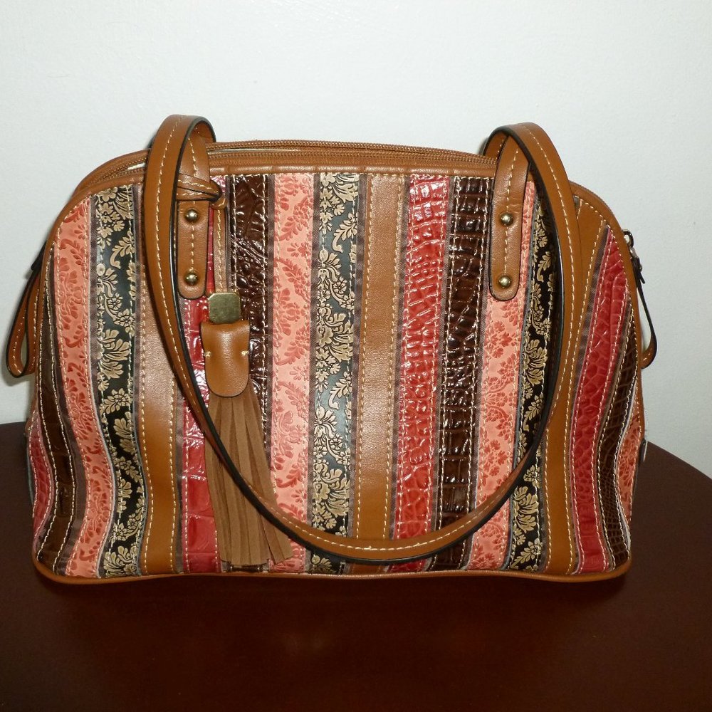 Madis Claire leather handbag gently used
